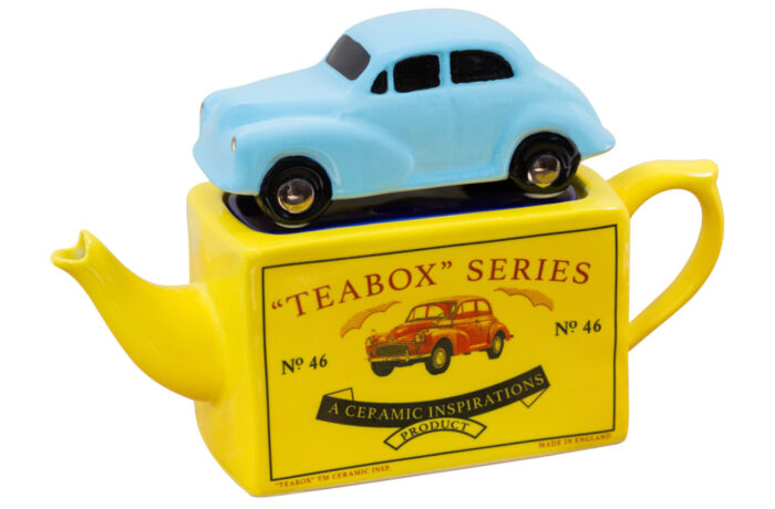 Teabox Morris Minor Blue