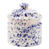 Splatter Sugar Bowl Blue