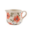 floral milk jug