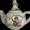 Alice in Wonderland 2 Cup Teapot - Alice Lid